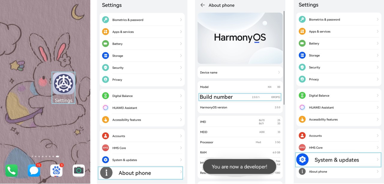 How to Enable USB debugging on Huawei? – WASD+ | wasd.plus
